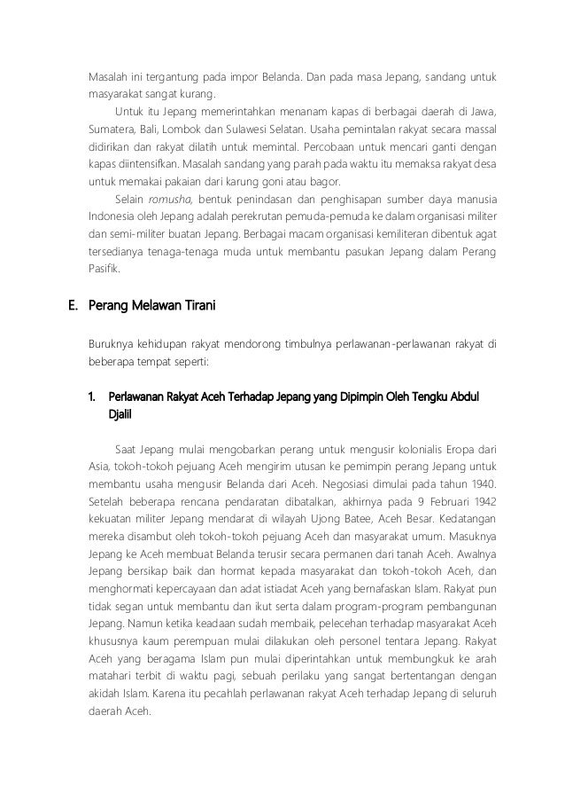 Pendudukan Jepang