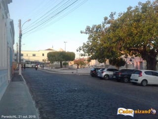 Penedo/AL, 21 out. 2019.
 