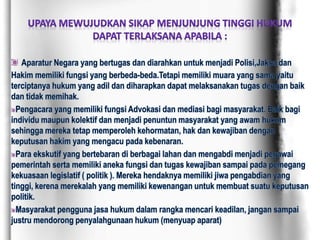 Penegakkan hukum