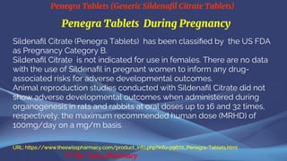 Penegra Tablets (Generic Sildenafil Citrate Tablets) | PDF