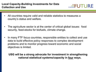 Designing baseline surveys for impact analysis and evaluation of progress