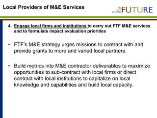 Designing baseline surveys for impact analysis and evaluation of progress