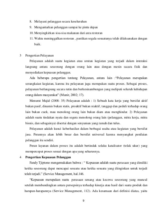 8 Contoh Surat Lamaran Kerja Di Rumah Makan Sebagai ...