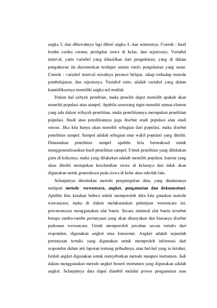 Contoh Penelitian Deskriptif Analitik Aneka Macam Contoh
