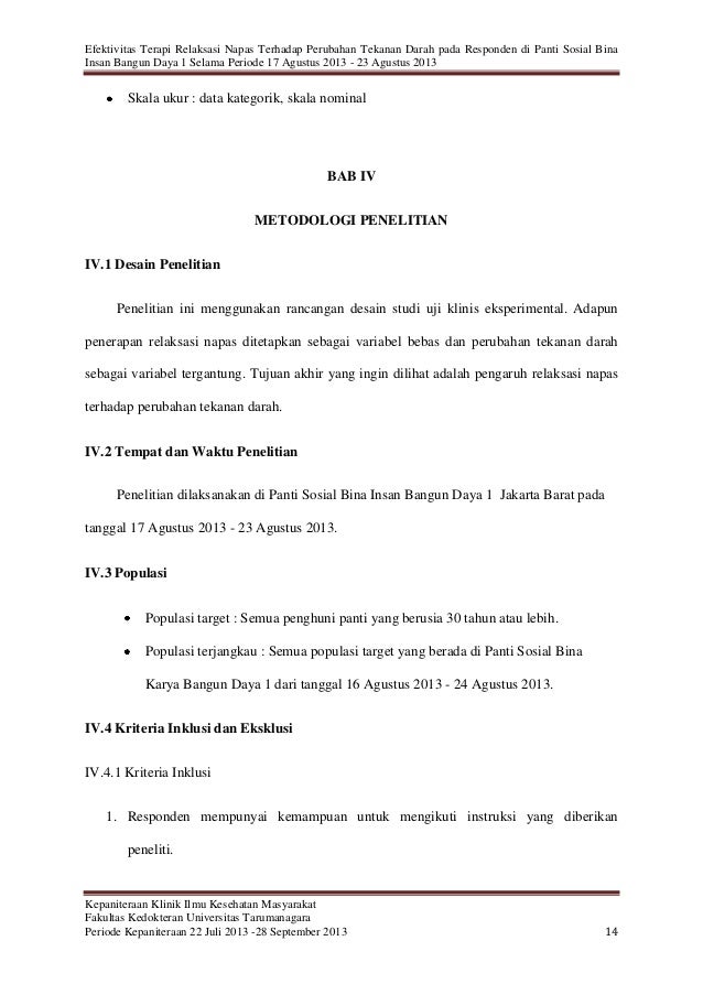 cara penelitian ukur napas Penelitian dengan terapi hipertensi relaksasi hubungan