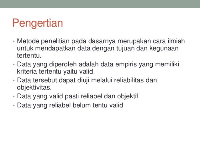 Penelitian Kuantitatif