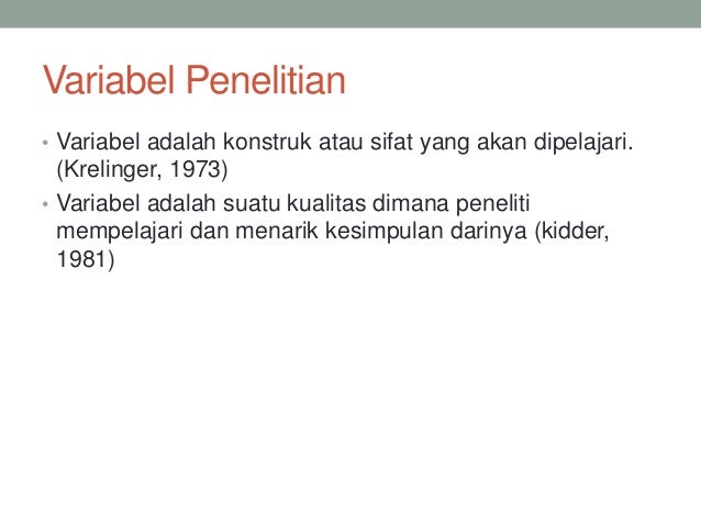 Penelitian kuantitatif