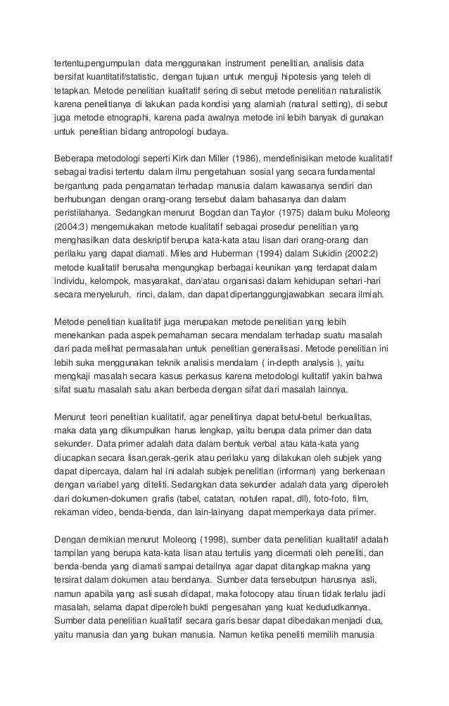 Penelitian kuantitatif dan kualitatif