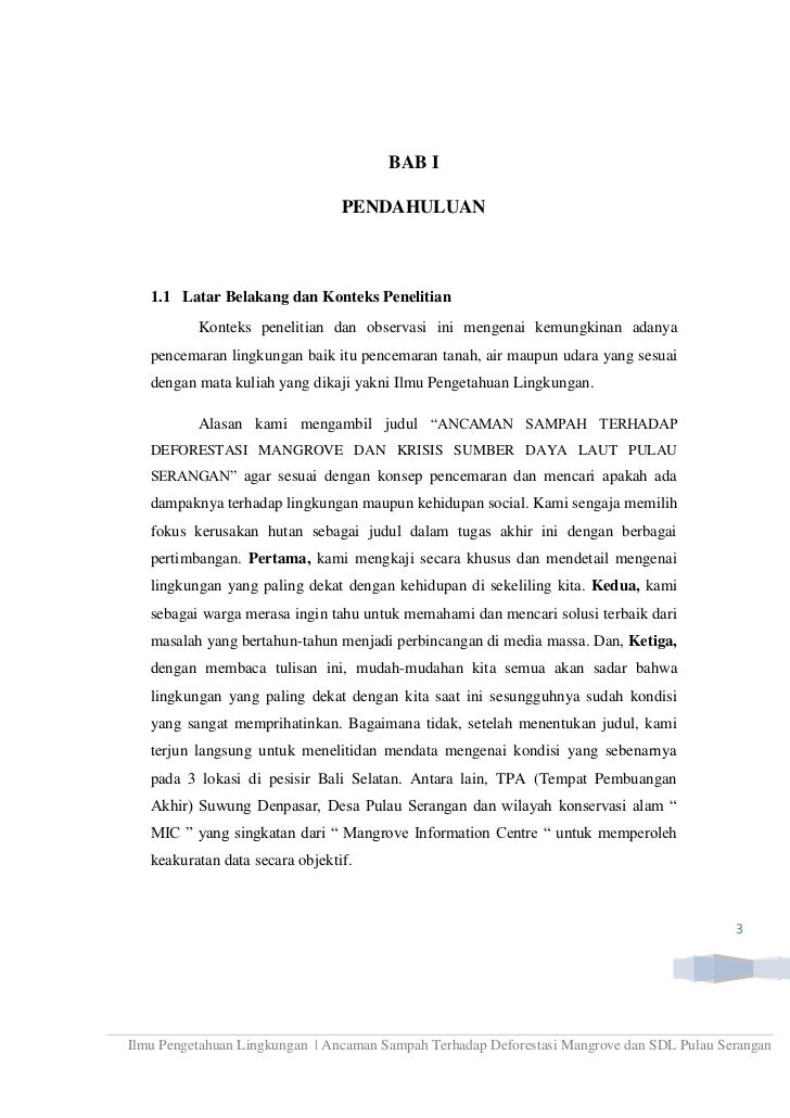 Penelitian Lingkungan