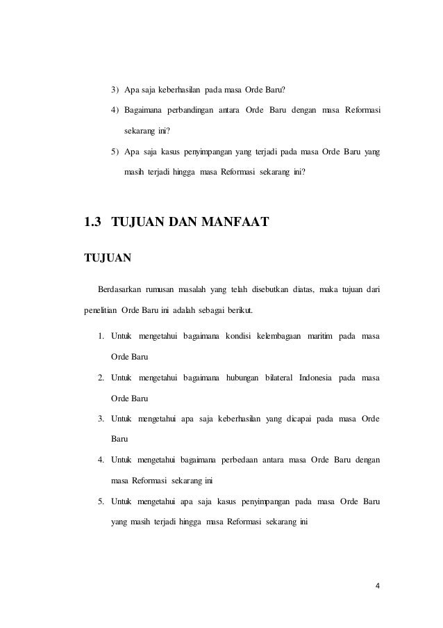 Penelitian Orde Baru Putihnya Orde Baru Gelap Bayangan Masa Lalu