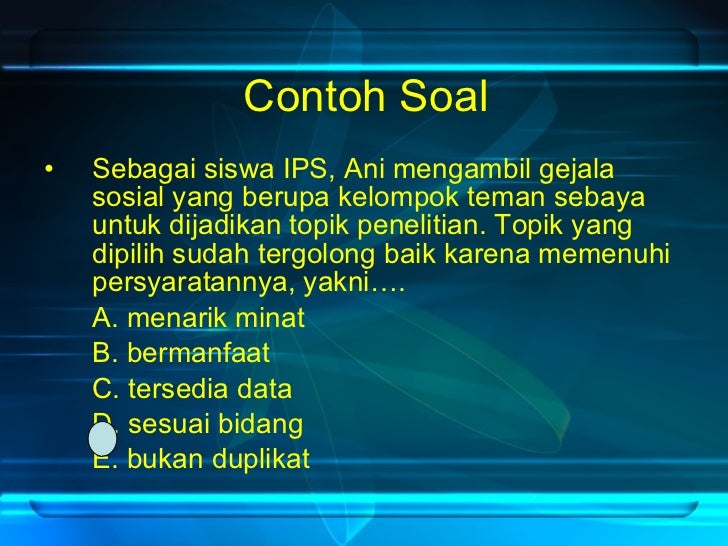 Penelitian sosial