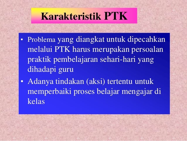 Penelitian Tindakan Kelas