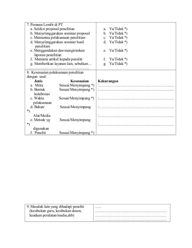 Penelitian tindakan kelas ( ptk ) & contoh karya tulis 