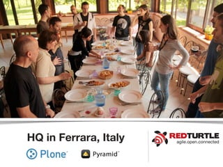 HQ in Ferrara, Italy   agile.open.connected
 
