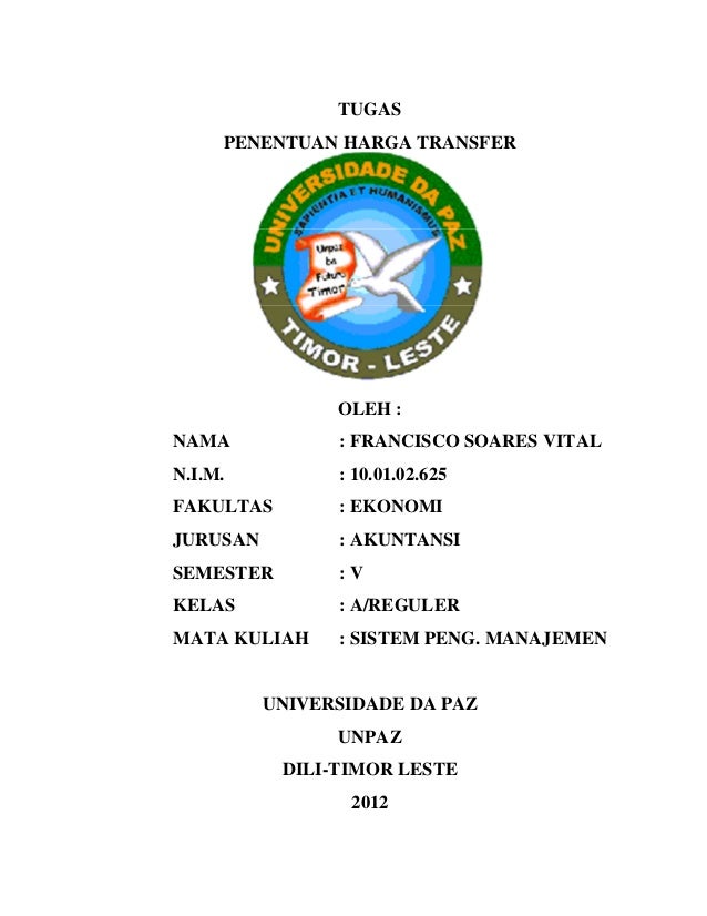 Penentuan Harga Transfer