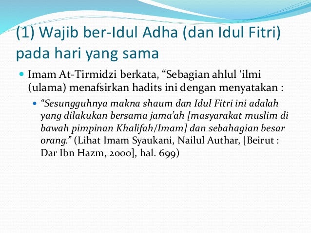 Penentuan Hari Raya Idul Adha