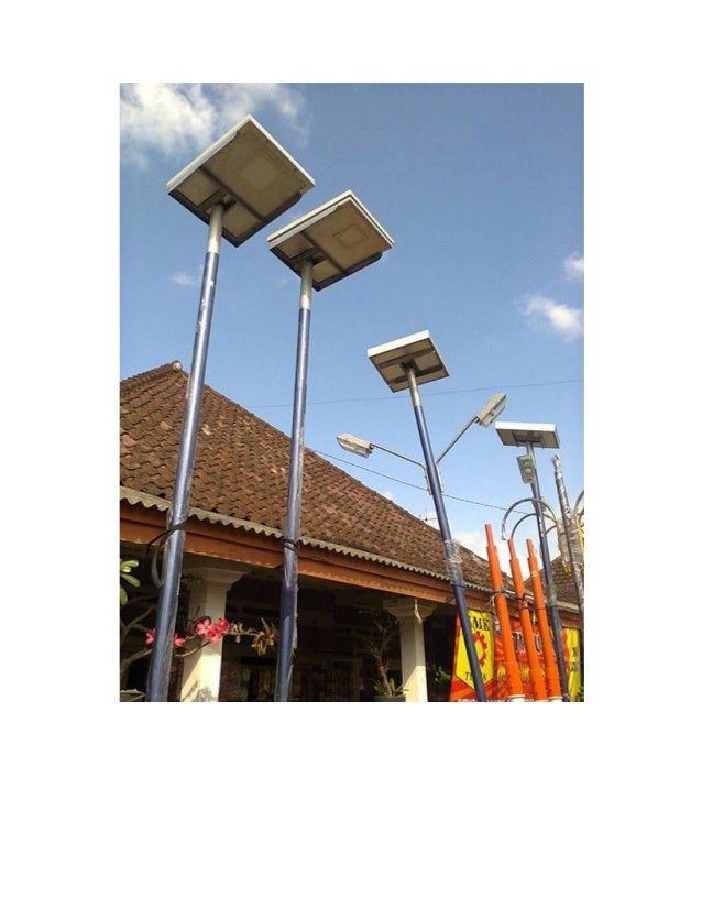 PENERANGAN JALAN UMUM Tenaga Surya ( PJU Solar Cell) | 0822 4558 2777â¦