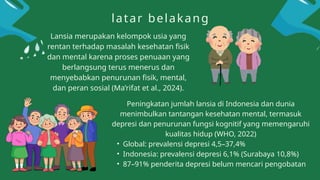 PENERAPAN HEALING GARDEN UNTUK MENGONTROL STRES PADA LANSIA DI DESA ...