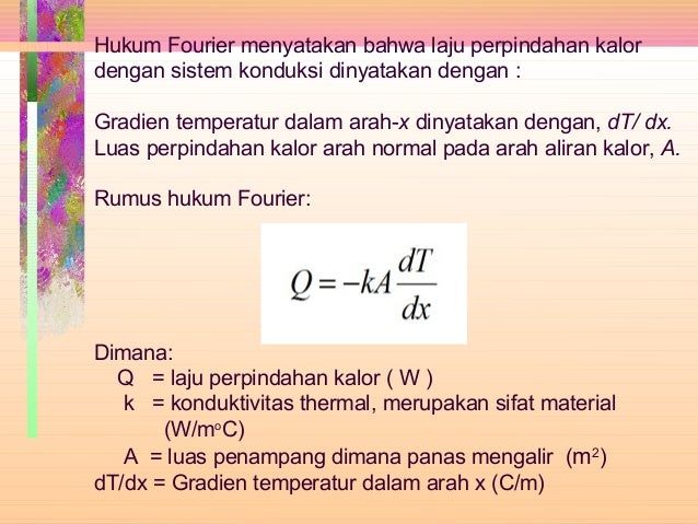Rumus Dan Contoh Soal Perpindahan Kalor Secara Konduksi لم