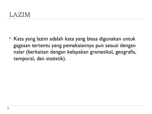 Penerapan Kaidah Bahasa Indonesia