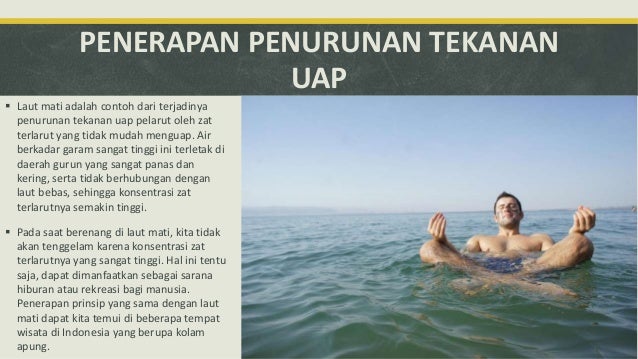 Penerapan Sifat Koligatif Larutan Dalam Kehidupan Sehari Hari Kimia