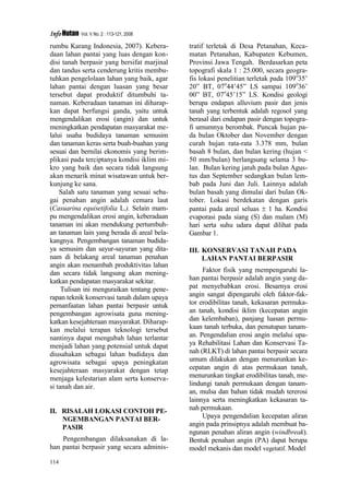 Penerapan Konservasi Tanah Pada Lahan Pasir | PDF