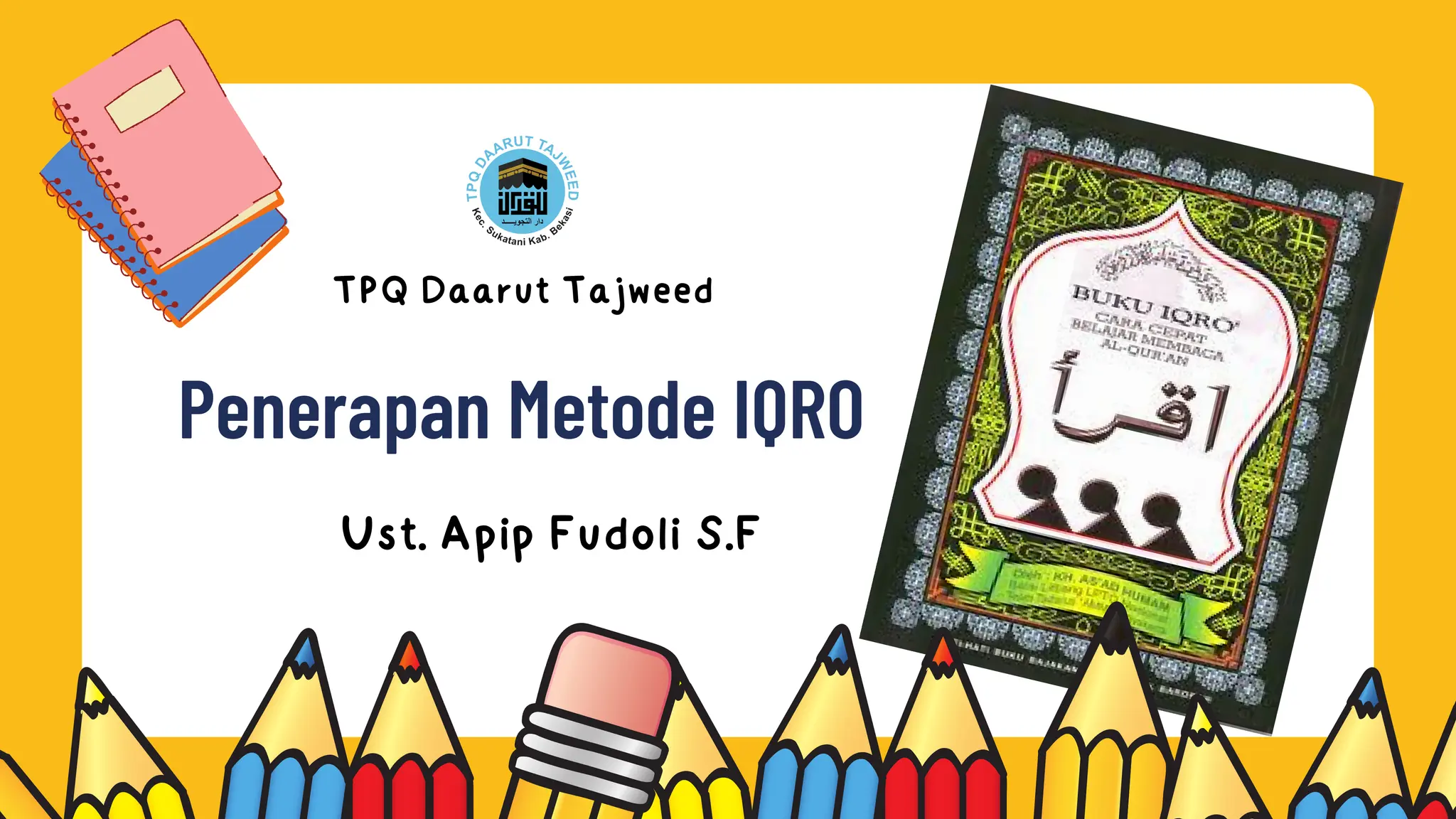 Api Iqr Mandi Penerapan Metode IQRO untuk santri-santri TPQ | PDF