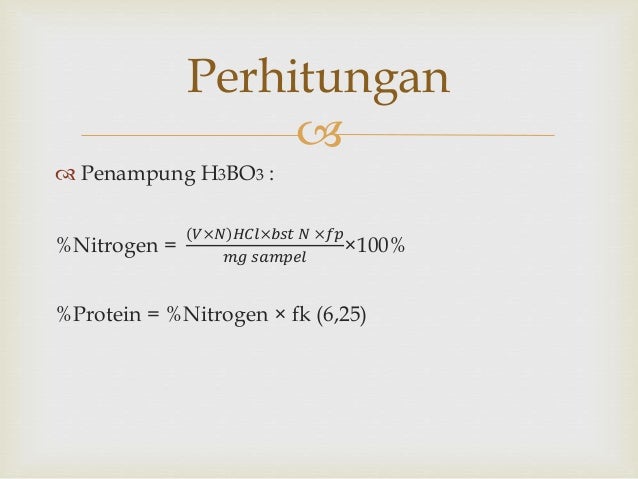 Penetapan Kadar Protein Pada Ikan Asin