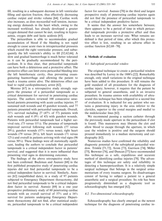 Penetrating cardiac injuries a complex challenge | PDF