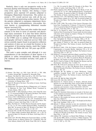 Penetrating cardiac injuries a complex challenge | PDF
