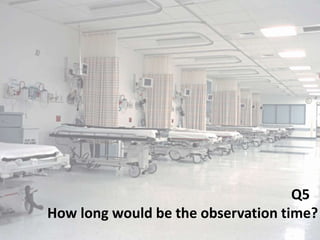 Q5 
How long would be the observation time? 
 
