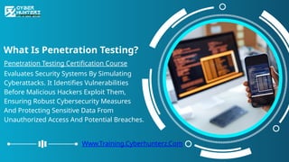 Penetration Testing Certification: Master Ethical Hacking (PPT) | PPTX