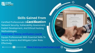 Penetration Testing Certification: Master Ethical Hacking (PPT) | PPTX