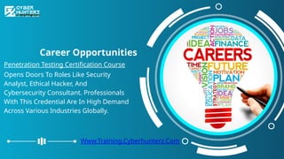 Penetration Testing Certification: Master Ethical Hacking (PPT) | PPTX