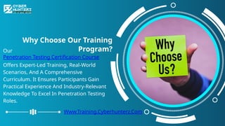 Penetration Testing Certification: Master Ethical Hacking (PPT) | PPTX