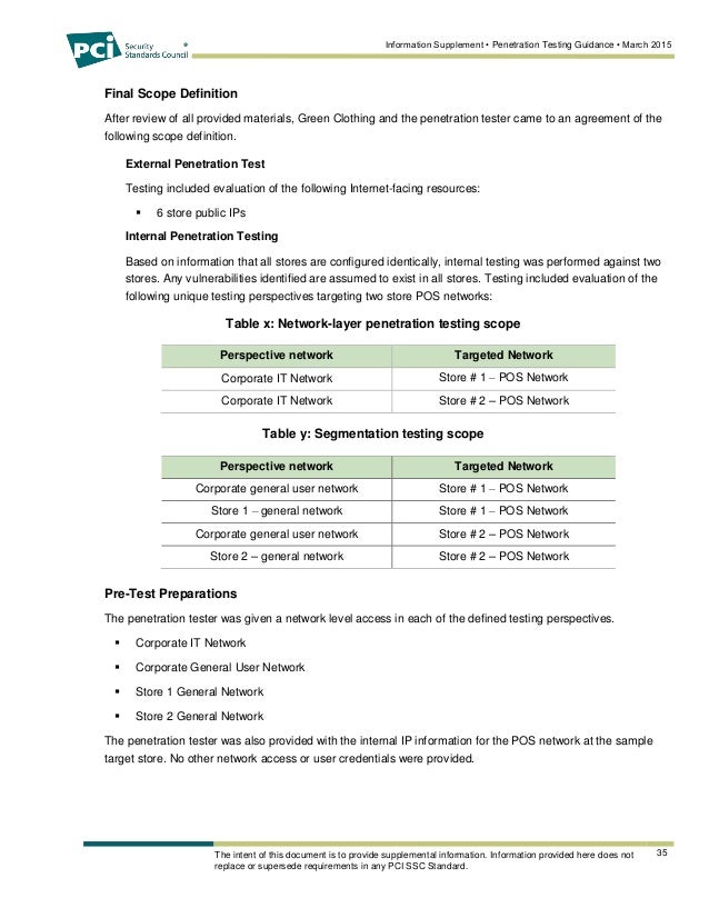 Perimeter penetration testing