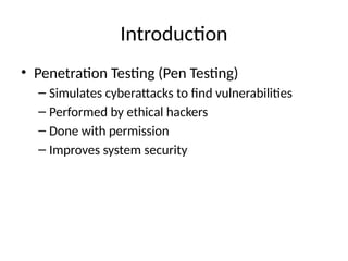 Comprehensive Guide to Penetration Testing for Cybersecurity ...