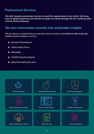 Penetration Testing Services - Redfox Cyber Security | PDF