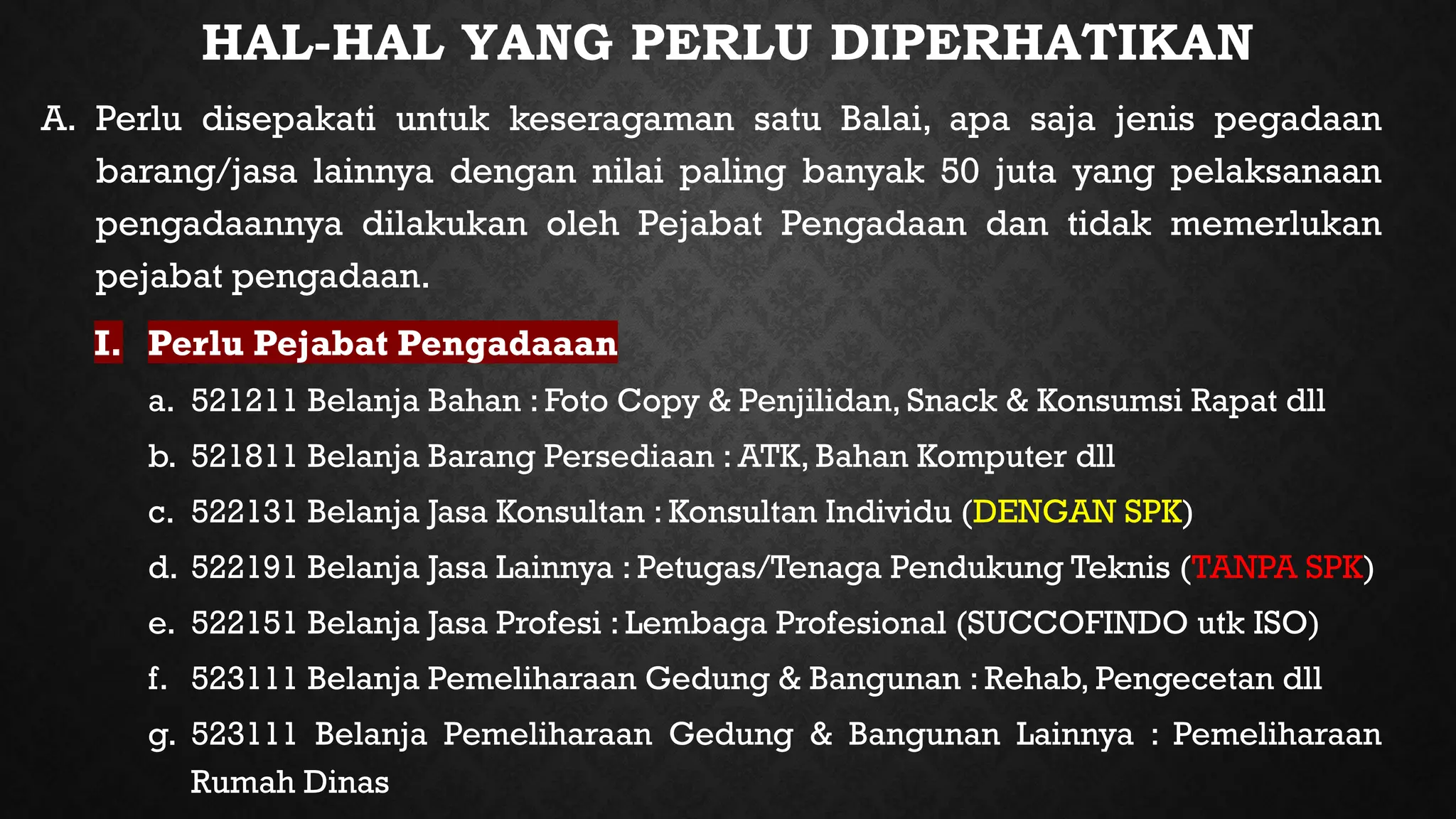 Pengadaan barang dan jasa dibawah 50juta.PPTX