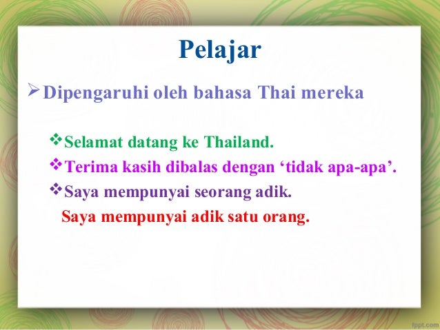 Pengajaran Bipa Di Thailand Siriporn Maneechukate