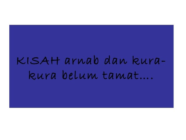 Pengajaran cerita arnab dan kura kura