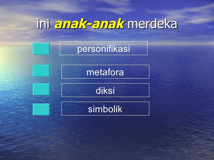 Bahan Bantu Mengajar Sajak