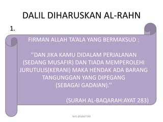 Syariah STPM// Al-Rahn | PPTX