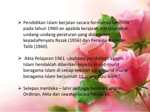Pengajian Islam Selepas Merdeka