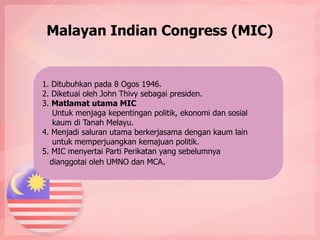 Pengajian malaysia (Perjuangan Kemerdekaan | PPTX
