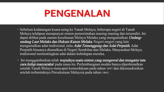 Pengajian malaysia (PERLEMBAGAAN)