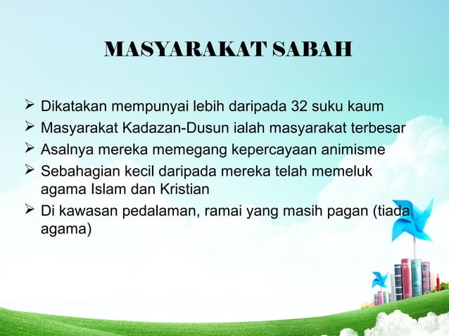 (Pengajian malaysia) Sejarah dan latar belakang kaum di Malaysia | PPT