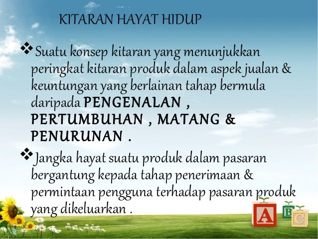 Kitaran Hayat Produk Stpm