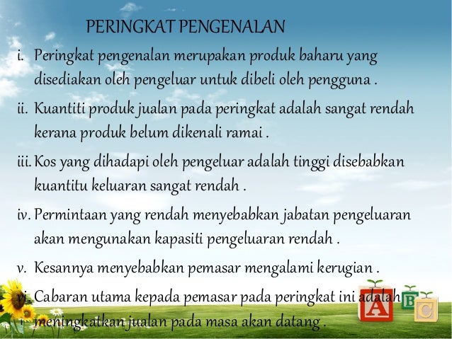 Pengajian Perniagaan Stpm Campuran Pemasaran Produk