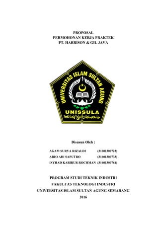 Pengajuan Kerja Praktek PT. HARRISON & GILL JAVA.pdf